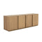 Modern European furniture - Oak 4-Door Sideboard  - www.oroa.com

