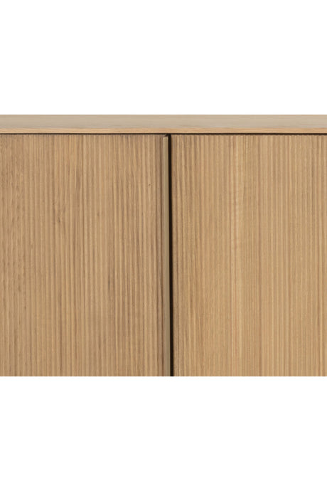 Modern European furniture - Oak 4-Door Sideboard  - www.oroa.com

