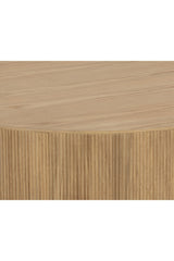 Modern European furniture - Reeded Oak Coffee Table - www.oroa.com