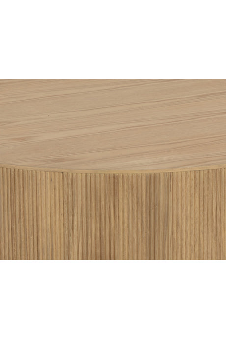 Modern European furniture - Reeded Oak Coffee Table - www.oroa.com