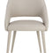 Modern European furniture - Monochromatic Leather Dining Chair - www.oroa.com
