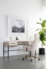Modern European furniture - Painted Wood Office Desk - www.oroa.com