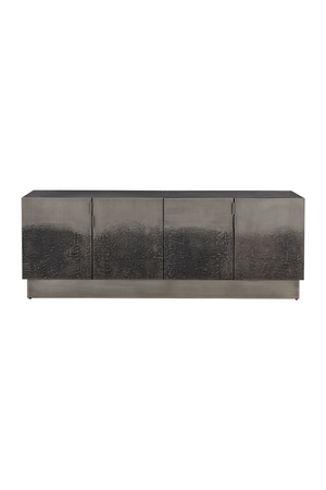 Modern European furniture - Antique Silver 4-Door Sideboard - www.oroa.com