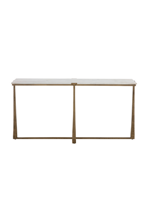 White Marble Console Table | Splendido Cowell | Oroa.com