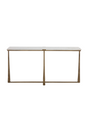 Modern European furniture - White Marble Console Table - www.oroa.com