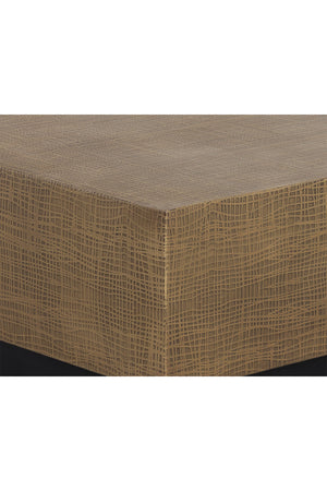 Etched Antique Brass Coffee Table | Splendido Albans | Oroa.com