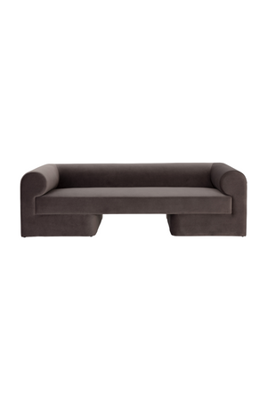 Dark Gray Contemporary Sofa | Splendido Ionic