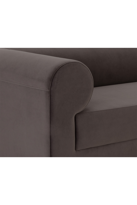  Modern European furniture Dark Gray Contemporary Sofa - www.oroa.com