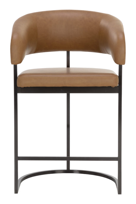 Brown Cantilevered Counter Stool | Splendido Marris | Oroa.com