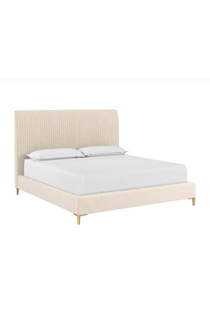 Vertical-Tufted Queen Bed | Splendido Harris | Oroa.com