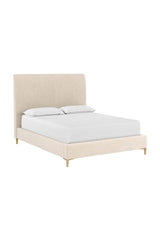 Modern European furniture - Vertical-Tufted Queen Bed - www.oroa.com