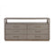 Modern European furniture - 6-Drawer Oak Veneer Dresser - www.oroa.com