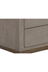 Modern European furniture - 6-Drawer Oak Veneer Dresser - www.oroa.com
