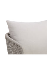 Modern European furniture - Contemporary Indoor/Outdoor Weave & Teak Dining Chair - www.oroa.com