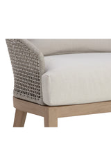 Modern European furniture - Weave Back Indoor/Outdoor Lounge Chair - www.oroa.com