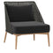 Modern European furniture - Woven Back Indoor/Outdoor Lounge Chair - www.oroa.com