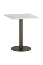Modern European furniture - Square White Marble Bistro Table S - www.oroa.com