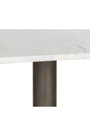 Square White Marble Bistro Table S | Splendido Claudia
