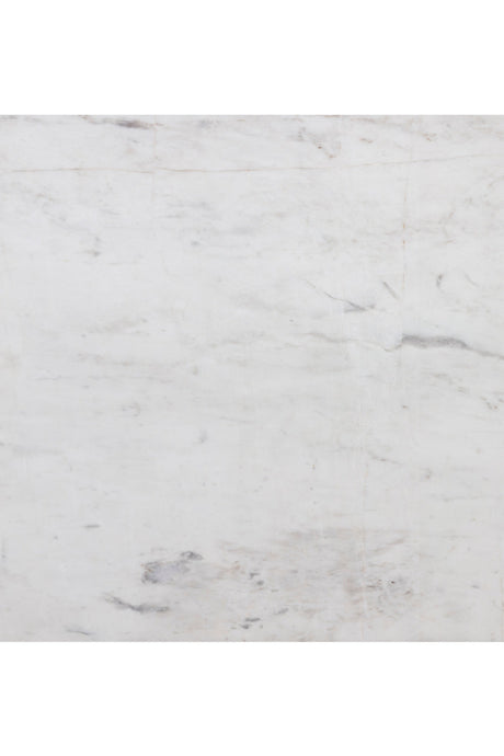 Modern European furniture - Square White Marble Bistro Table S - www.oroa.com