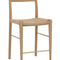 Modern European furniture - Natural Rope Seat Counter Stool - www.oroa.com