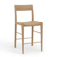 Natural Rope Seat Counter Stool by Splendido Bondi