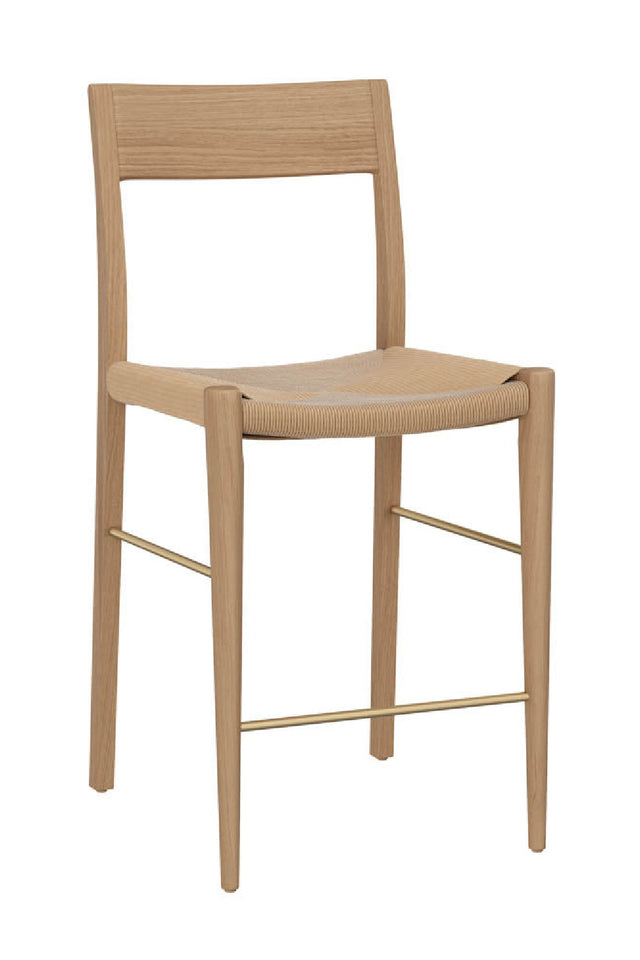 Natural Rope Seat Counter Stool | Splendido Bondi | Oroa.com