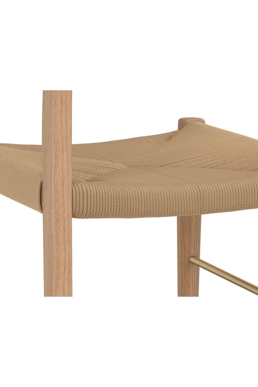 Natural Rope Seat Counter Stool | Splendido Bondi | Oroa.com