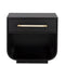 Modern European furniture - Modern Oak Curved Nightstand - www.oroa.com