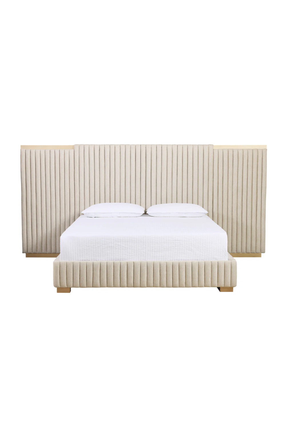 Channeled Panel Headboard King Bed | Splendido Tarrant | Oroa.com