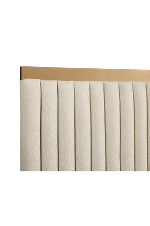 Channeled Panel Headboard King Bed | Splendido Tarrant | Oroa.com