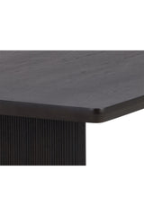 Modern European furniture - Chamfered Edge Oak Dining Table - www.oroa.com