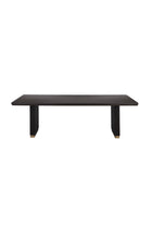 Modern European furniture - Chamfered Edge Oak Dining Table - www.oroa.com