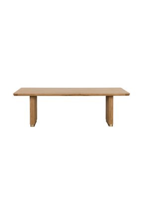Chamfered Edge Oak Dining Table by Splendido Kalla