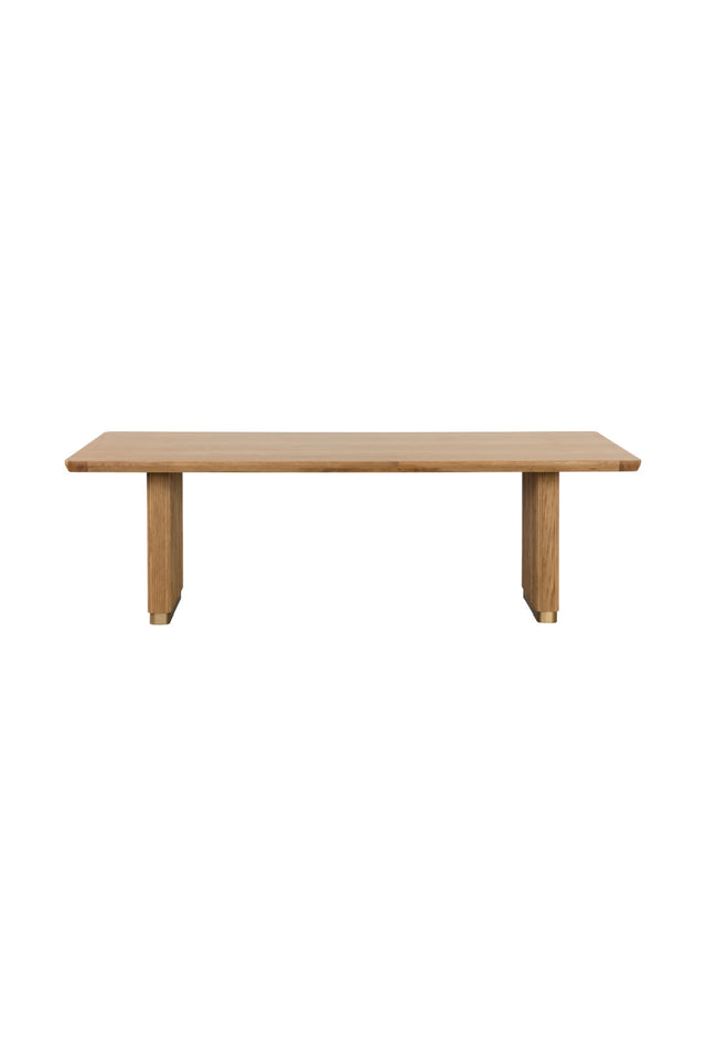 Chamfered Edge Oak Dining Table | Splendido Kalla | Oroa.com