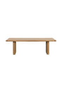 Modern European furniture - Chamfered Edge Oak Dining Table - www.oroa.com