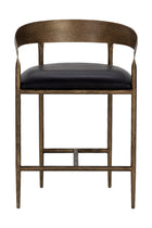 Modern European furniture - Hammered Metal Counter Stool - www.oroa.com