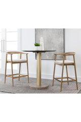 Modern European furniture - Mid-Century Modern Counter Stool - www.oroa.com