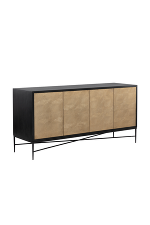 Modern European furniture - Gold 4-Door Sideboard - www.oroa.com