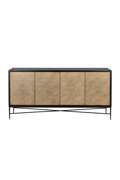 Modern European furniture - Gold 4-Door Sideboard - www.oroa.com