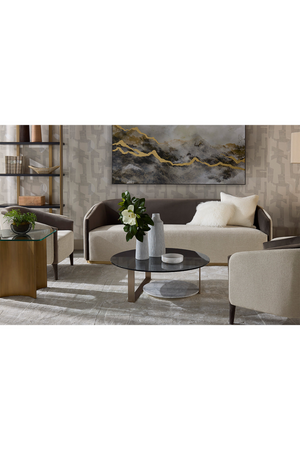 Gray Backrest Sofa | Splendido Sheva