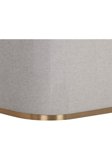Modern European furniture - Gray Backrest Sofa - www.oroa.com