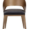 Modern European furniture - Leather Seat Dining Chair - www.oroa.com