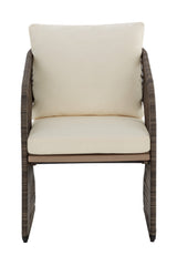 Modern European furniture - Gray Polyrod Indoor/Outdoor Dining Chair - www.oroa.com