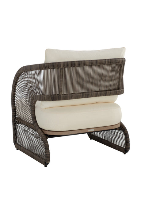 Modern European furniture - Gray Polyrod Indoor/Outdoor Lounge Chair - www.oroa.com