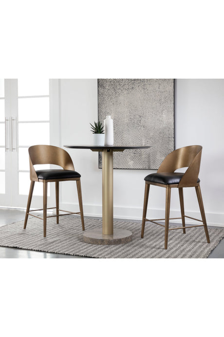 Modern European furniture - Modern Metal Counter Stool - www.oroa.com
