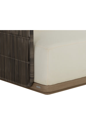 Modern European furniture - Gray Polyrod Indoor/Outdoor Sofa - www.oroa.com