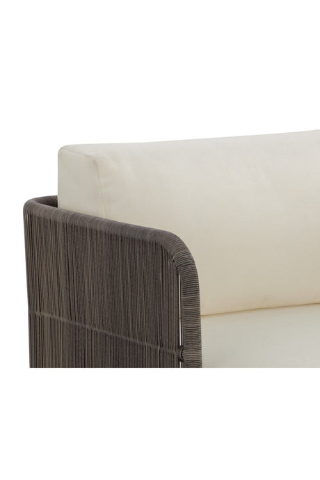 Modern European furniture - Gray Polyrod Indoor/Outdoor Swivel Chair - www.oroa.com