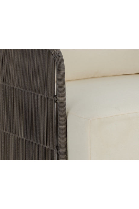 Modern European furniture - Gray Polyrod Indoor/Outdoor Swivel Chair - www.oroa.com