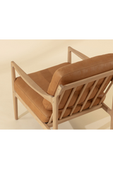 Modern European furniture - Button-Tufted Leather Lounge Chair - www.oroa.com