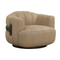 Modern European furniture - Oak Base Barrel Swivel Armchair - www.oroa.com